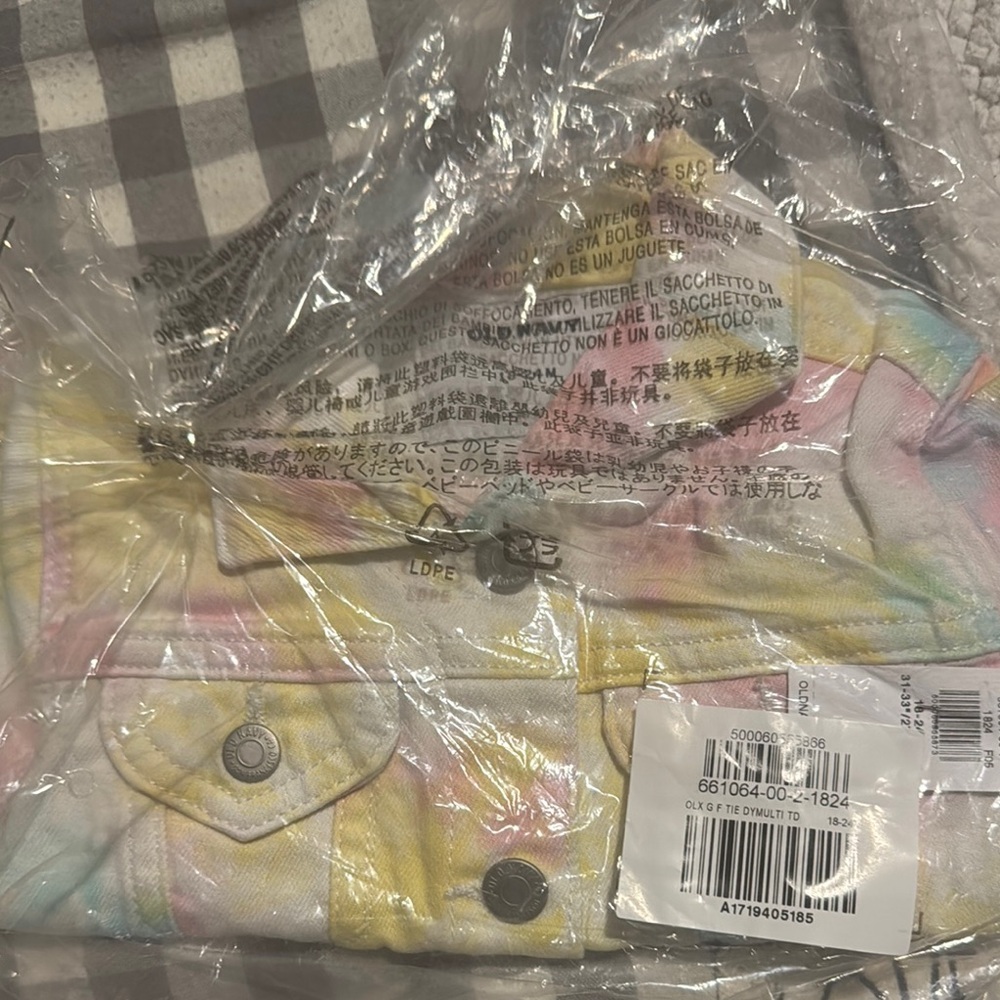 Colorful Tie-Dye Jacket